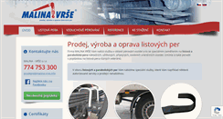 Desktop Screenshot of listova-pera.info