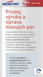 Mobile Screenshot of listova-pera.info